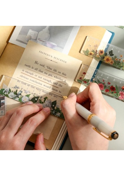 No.3 Tarzı 15 cm Papatya Gül Cetvel Işlevli Dıy Çizim Araçları Öğrenci Çiçek Cetveller Çift Görevli Okul Ofis Malzemeleri Escolar (Yurt Dışından) indirimleri