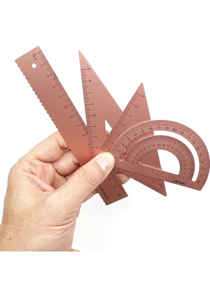 1 Mavi Stil Yeni Alüminyum Cetvel Alüminyum Iletki Öğrencileri Matematik Geometri Metal Kırtasiye Cetvel Seti Ofis Okul Malzemesi (Yurt Dışından) modelleri
