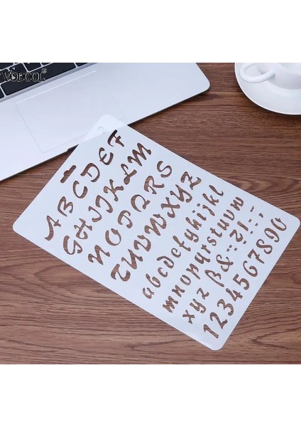 C Tarzı Alfabe Ingilizce Harfler Dıy Katmanlı Şablonlar Boyama Karalama Defteri Içi Boş Şablon Çizim Aracı Cetvel Albümü Dekoratif Şablon (Yurt Dışından) indirimleri