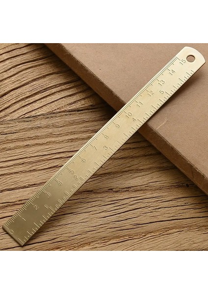 Stil K-Pirinç Stili Pirinç Cetvel Ikizkenar Üçgen Cetvel Okul Çocuklar Hediye Seti Ölçü Araçları Metal Bakır Cetvel Kawaii Kırtasiye Aksesuarları Cetvel (Yurt Dışından)