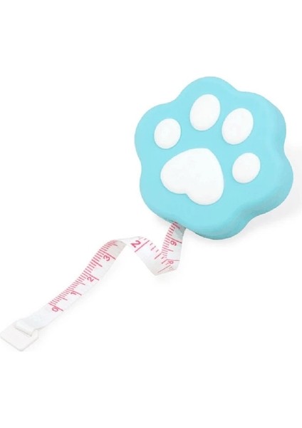 Pembe Stil Mini Kedi Pençesi Şeklinde Geri Çekilebilir Vücut Ölçü Bandı Basmalı Düğmeli Geri Çekme Vücut Bezi Dikiş Terzileri Için Ölçme Bandı (Yurt Dışından) fiyatları