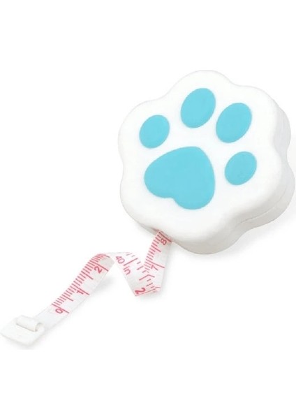 Pembe Stil Mini Kedi Pençesi Şeklinde Geri Çekilebilir Vücut Ölçü Bandı Basmalı Düğmeli Geri Çekme Vücut Bezi Dikiş Terzileri Için Ölçme Bandı (Yurt Dışından) indirimleri