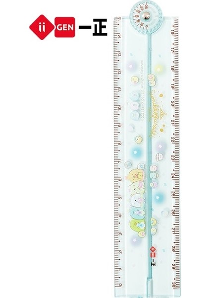 Mavi Stil San-X Sumıkko Gurashı 30 cm Kawaii Hayvan Katlanır Cetvel Işlevli Dıy Çocuklar Için Çizim Cetveller Okul Kırtasiye Doğum Günü Hediyesi (Yurt Dışından)