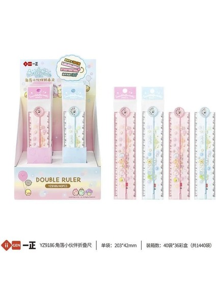 Mavi Stil San-X Sumıkko Gurashı 30 cm Kawaii Hayvan Katlanır Cetvel Işlevli Dıy Çocuklar Için Çizim Cetveller Okul Kırtasiye Doğum Günü Hediyesi (Yurt Dışından) indirimleri