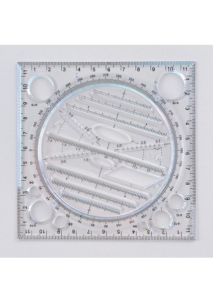 D 2 Adet Tarzı Dönebilen Çizim Şablonu Sanat Tasarımı Inşaat Mimarı Stereo Geometri Daire Çizimi Ölçme Ölçeği Cetvel (Yurt Dışından) indirimleri