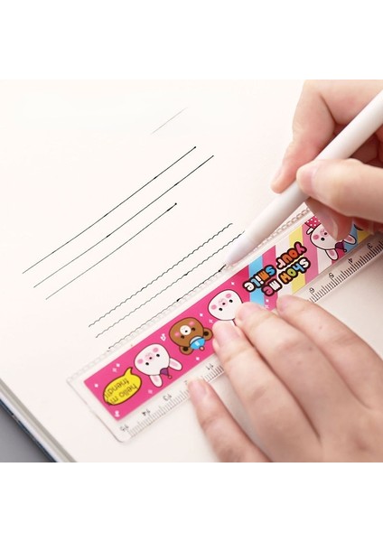 Stil 3 Stil Cetvel Öğrenci Kırtasiye Cetvel Dalga Cetvel Öğrenci 15CM Cetvel Ilköğretim Okulu Öğrenci Öğrenme Kırtasiye (Yurt Dışından) fırsatları