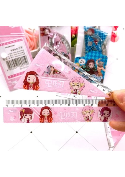 B Tarzı Et Demon Slayer: Kimetsu No Yaiba Kamado Tanjirou Anime Cetvel Ölçme Ölçeği Öğrencileri Karikatür Ölçü Cetvel Çocuklar Için Hediye (Yurt Dışından) indirimleri