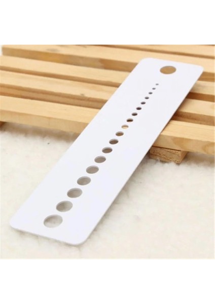 15CM Tarzı 2022 Yeni Lastik Ince Örgü Iğne Ölçer Inç cm Cetvel Daire Geometrik Şablon Cetvel Stencil Ölçü Öğrenci Cetvel (Yurt Dışından) indirimleri