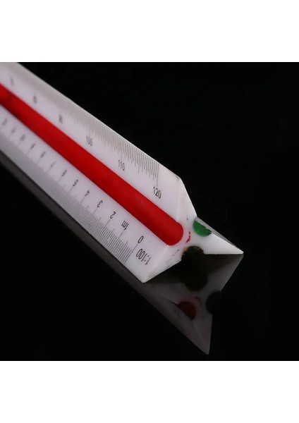 30CM Plastik Üçgen Ölçekli Cetvel Mimar Mühendis Çizim Ölçme Aracı (Yurt Dışından) fırsatları