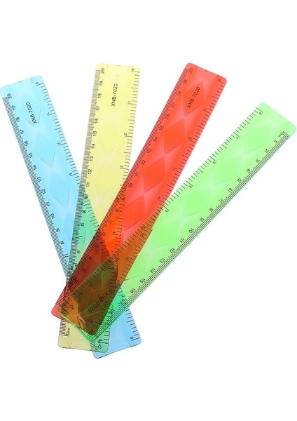 1pc Yumuşak 20CM Cetvel Çok Renkli Esnek Yaratıcı Kırtasiye Kuralı Okul Arzı (Yurt Dışından) modelleri