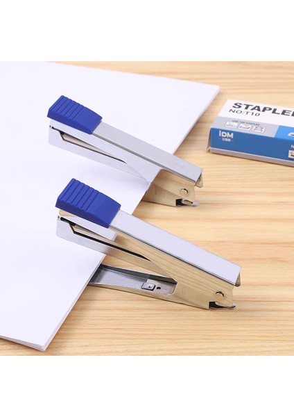Mavi Stil Moda Ofis Zımba No.10 El Tipi Zımba Öğrencileri Pürüzsüz Zımbalama Malzemeleri Okul Test Kağıdı Aksesuarları Kore Kırtasiye (Yurt Dışından) fiyatları