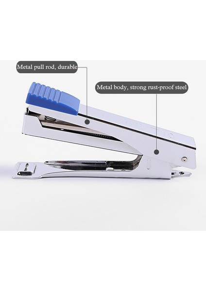 Mavi Stil Moda Ofis Zımba No.10 El Tipi Zımba Öğrencileri Pürüzsüz Zımbalama Malzemeleri Okul Test Kağıdı Aksesuarları Kore Kırtasiye (Yurt Dışından) modelleri