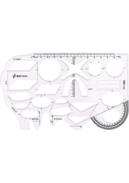1 Adet Tarzı Reative Eğlenceli Tangram Wanhua Cetvel Çok Fonksiyonlu Dıy Bulmaca Çizim Şablonu Cetveller Hediye Okul ve Ofis Kırtasiye (Yurt Dışından)