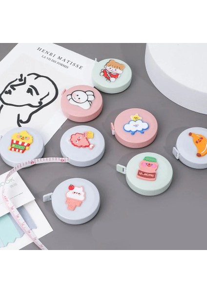 Erik Tarzı Yenilik Karikatür Küçük Mezura Mini Taşınabilir Giyim Ölçme Küçük Mezura Büstü Bel Ölçümü Yumuşak Cetvel (Yurt Dışından) fiyatları