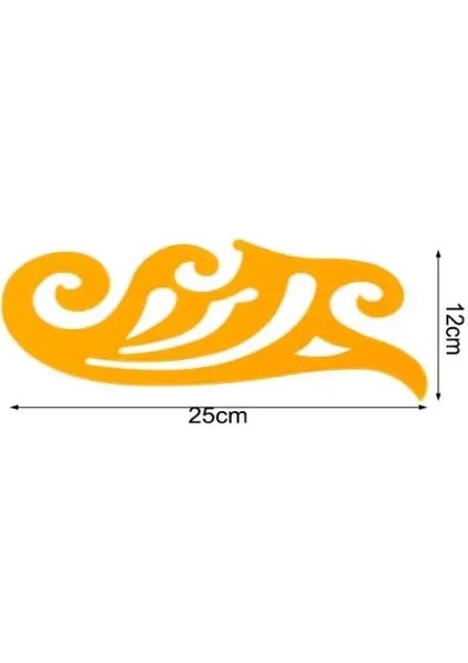 5A21253-25 Stili cm Fransız Eğrisi Şablonu Cetvel Çizim Çizimi Terzi Tasarımcı Temini (Yurt Dışından)