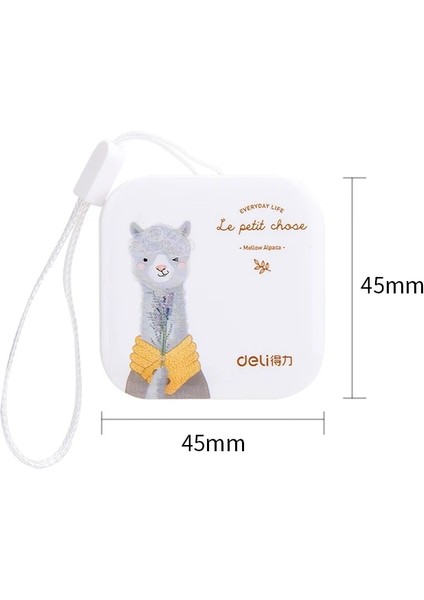 2 Adet Set Stili 2 Adet Mini Alpaka Deri Şerit Metre Seti Esnek Kural Taşınabilir Şerit Kırtasiye Ofis Okul Malzemeleri A6577 (Yurt Dışından) fırsatları