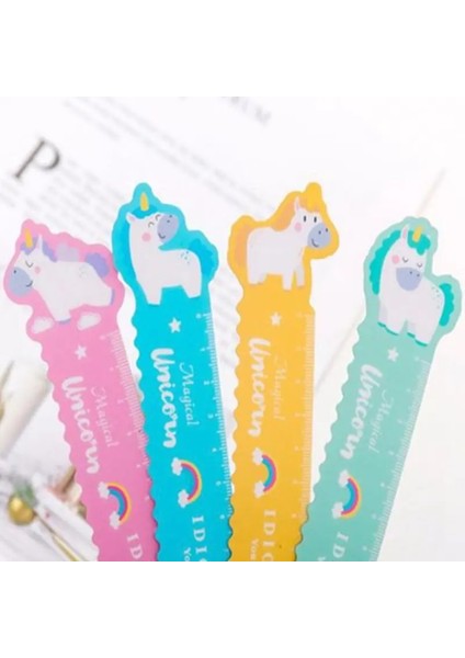 Mavi Stil 1 Adet Unicorn Manyetik Cetvel Kawaii Kırtasiye Yenilik Sevimli Cetveller Öğrenci Yumuşak Tasarım Cetvel Çizim Kuralları Seti Okul Malzemeleri (Yurt Dışından) fiyatları