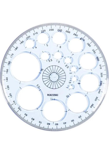 Yeoolw Şeffaf Stil Çok Fonksiyonlu Geometrik Cetvel Geometrik Çizim Şablonu Aktif Çizim Cetvel Için Ölçme Aracı Okul Ofis Tedarik Cetvel (Yurt Dışından) indirimleri