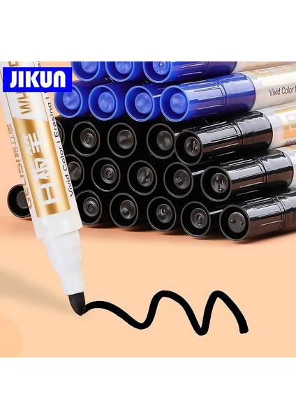 Siyah 5 Adet Tarzı Beyaz Tahta Işaretleme Kalemi - Jıkun Öğretmen Okulu Ofisi Için Silinebilir Su Bazlı Beyaz Tahta Işaretleyici Siyah Mavi Kırmızı (Yurt Dışından) modelleri