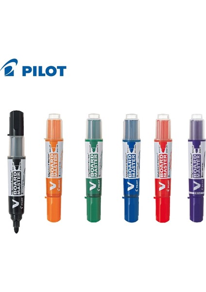 Yeşil Stil 6pcslot Pilot V Board Master Büyük Mermi Yuvarlak Ayak Beyaz Tahta Marker Su Bazlı Silinebilir Büyük Kapasiteli Değiştirilebilir Mürekkep Torbası (Yurt Dışından) fiyatları