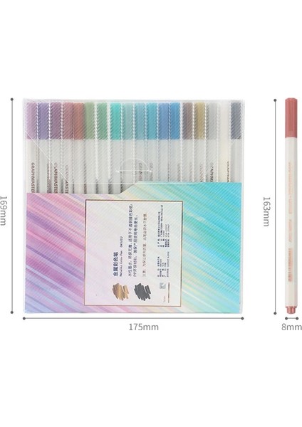 18 Adet Akrilik Boya Kalemleri Premium Akrilik Kalemler Işaretleyici Dıy Yazma Taşları Cam Karalama Defteri Tebrik Kartları Hediyeler Eğitim Sationery (Yurt Dışından) fiyatları