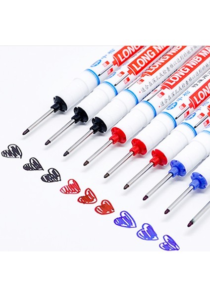 1 Adet Mavi Stil Uzun Kafa Işaretleyiciler Banyo Ağaç Işleme Dekorasyon Çok Amaçlı Derin Delik Işaretleyici Kalemler Sanat Okulu Boyama Çizim Malzemeleri (Yurt Dışından) fiyatları