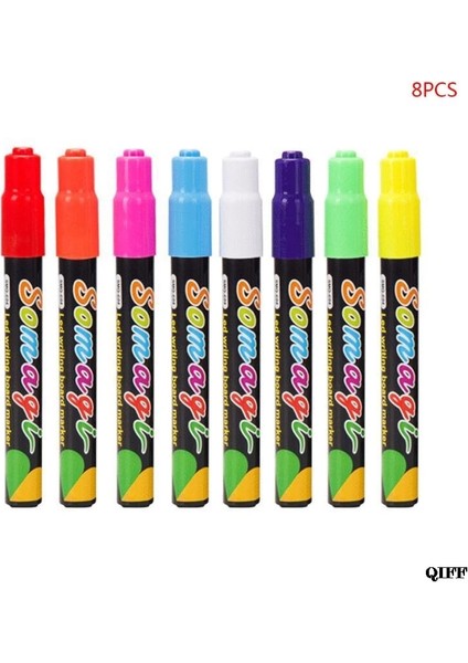 Bırak Gemi ve Fosforlu Kalem Floresan Sıvı Tebeşir Marker Neon Kalem LED Yazı Tahtası Karatahta Cam Boyama 4 Haziran (Yurt Dışından)