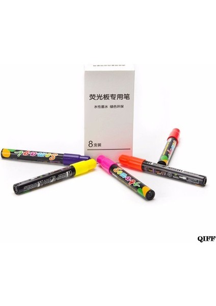 Bırak Gemi ve Fosforlu Kalem Floresan Sıvı Tebeşir Marker Neon Kalem LED Yazı Tahtası Karatahta Cam Boyama 4 Haziran (Yurt Dışından) fırsatları