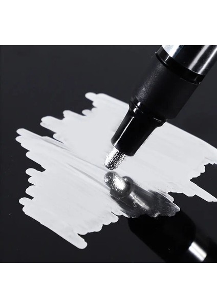 Gümüş Ayna -1mm Tarzı Krom Gümüş Işaretleyici Dıy Boya Işaretleyici Ayna Sıvı Krom Kaplama Metalik Su Uv Dayanıklı Malzemeleri Craftwork Kalem Aksesuarları (Yurt Dışından) modelleri