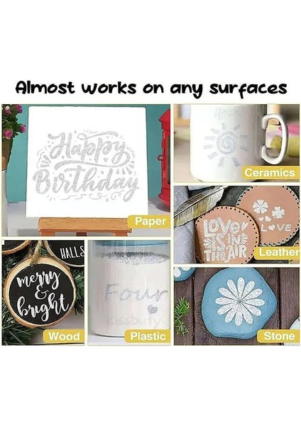 Gümüş Ayna -1mm Tarzı Krom Gümüş Işaretleyici Dıy Boya Işaretleyici Ayna Sıvı Krom Kaplama Metalik Su Uv Dayanıklı Malzemeleri Craftwork Kalem Aksesuarları (Yurt Dışından) indirimleri