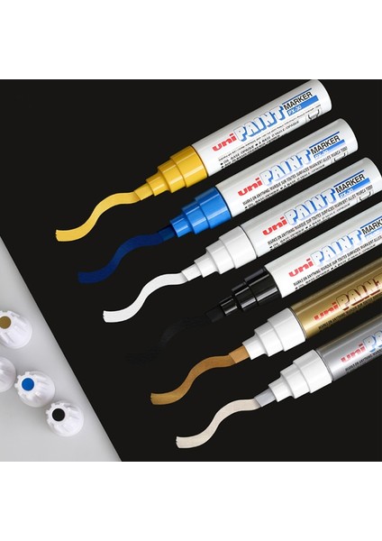 Sarı Stil 7 Renk Mevcut Boya Araba Rötuş Düğün Imza ile 1 Adet Japonya Uni Boya Marker Px-30 (Yurt Dışından) indirimleri