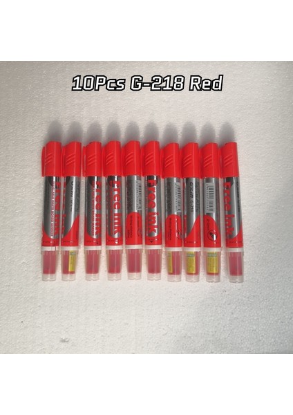 10 Adet Kırmızı Stil Gxin G Adet Silinebilir Beyaz Tahta Işaretleyicileri, Ücretsiz Sg, Değiştirilebilir Dolum, Fiber Uç, Su Bazlı Mürekkep, Okul Toplantısı Malzemeleri. (Yurt Dışından)