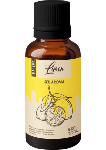 Limon Vodka Kiti-Limon Votka Aroması 50 ml (5 Lt Uyumlu)