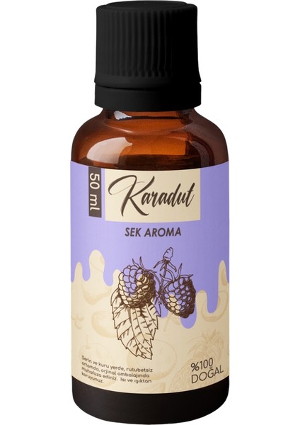 Karadut Vodka Kiti-Karadut Votka Aroması 50 ml (5 Lt Uyumlu)
