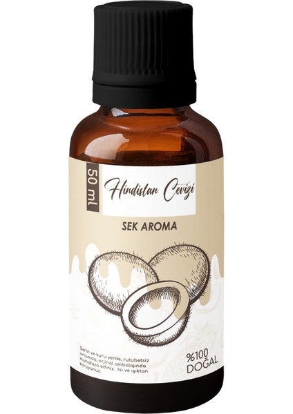 Hindistan Cevizi Kiti - Hindistan Cevizi Aroması 50 ML (5 LİTREYE UYUMLU)