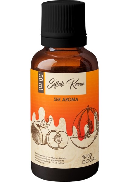 Şeftali&Kavun Kiti - Şeftali&Kavun Aroması 50 ML (5 LİTREYE UYUMLU)