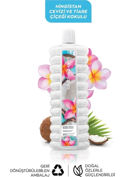 Aloha Monoi Banyo Köpüğü 1 Lt. Üçlü Set modelleri