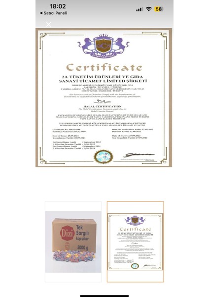 Tek Sargılı Şeker 5000 gr x 3 Adet fırsatları