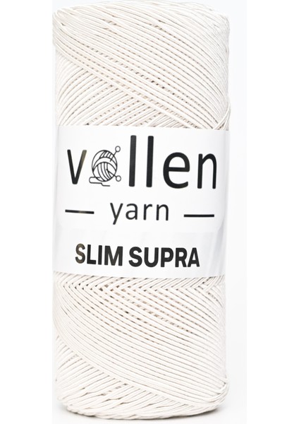 Vollen Yarn Slim Supra Mumlu Ip,polyester Ip,runner Ipi, Çanta Ipi Bileklik IPI,MAKRAME200 gr 200 M