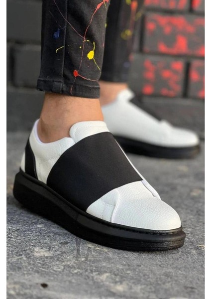 Lastikli Ortopedik Taban Günlük Erkek Ayakkabı