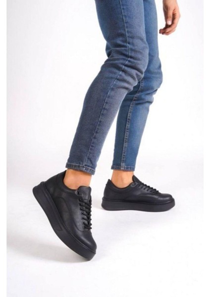 Süet Bağcıklı Erkek Spor Sneaker Ortopedik Taban Günlük Ayakkabı