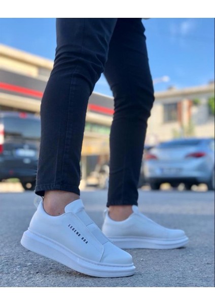 Erkek Bantlı Sneaker Lastikli Mevsimlik Günlük Ayakkabı fiyatları