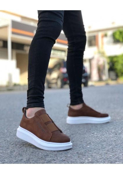 Erkek Bantlı Sneaker Ortopedik Lastikli Mevsimlik Günlük Ayakkabı