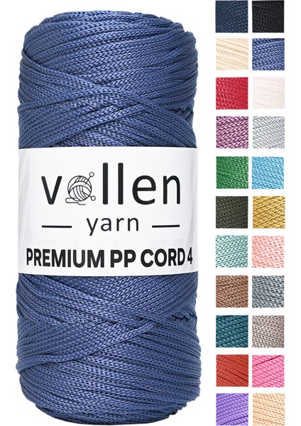 Premium Polyester Makrome Ipi 2mm ,makrome Ip,makrame,supla,çanta IPI,LACIVERT,200GR,230M
