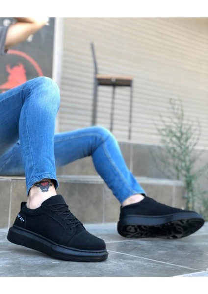 Erkek Bağcıklı Sneaker Ortopedik Mevsimlik Günlük Ayakkabı