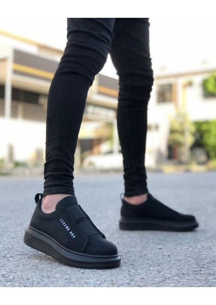 Erkek Bantlı Sneaker Ortopedik Lastikli Mevsimlik Günlük Ayakkabı