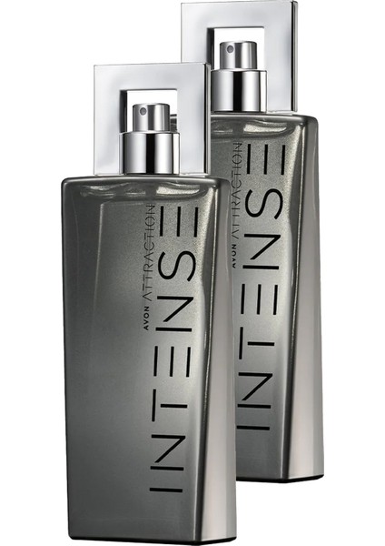 Attraction İntense Erkek Parfüm EDT İkili Set 75 ml