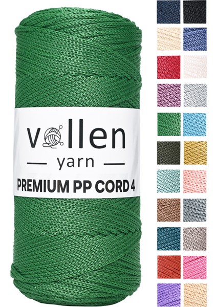 Vollen Yarn Premium Polyester Makrome Ipi  2mm ,makrome Ip,makrame,supla,çanta IPI,LACIVERT,200GR,230M