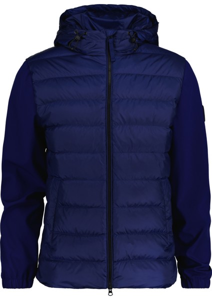 Erkek Lacivert Regular Fit Kapüşonlu Ceket 7006346.432
