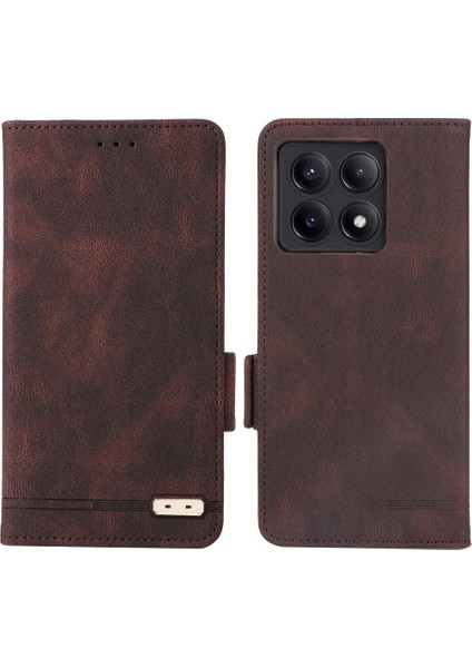 Xiaomi Redmi Poco X6 Pro Için Kılıf Tam Koruma Manyetik Karbon Fiber (Yurt Dışından)